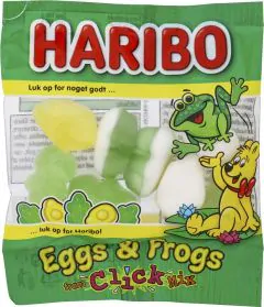 Haribo Eggs/Frogs fra Clickmix 90 x 10 g