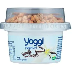 Yoggi Yoghurt Vanilie m/mysli 170 g